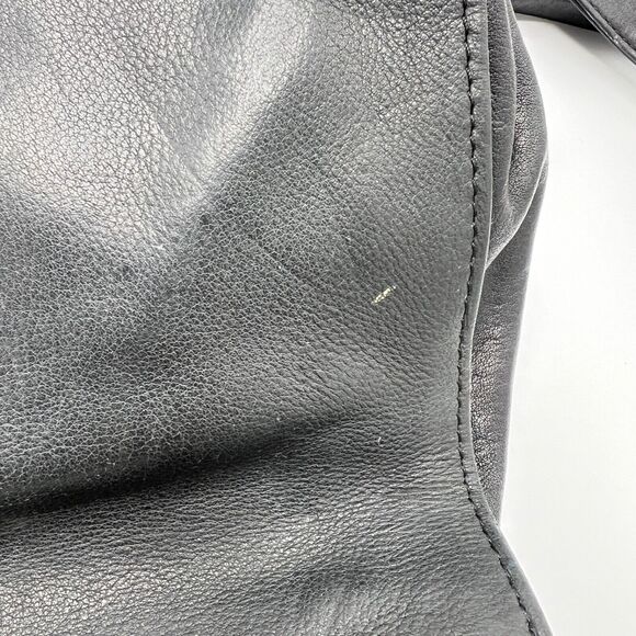 As Is Fossil 1954 Leather Crossbody Bag with Key Black New American Classic - Picture 8 of 13